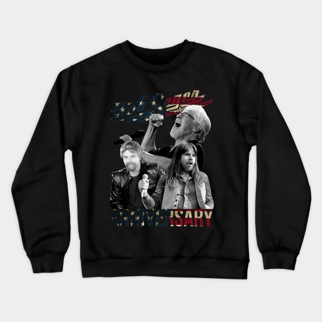 Bob Seger Anniversary Crewneck Sweatshirt by bodisemok